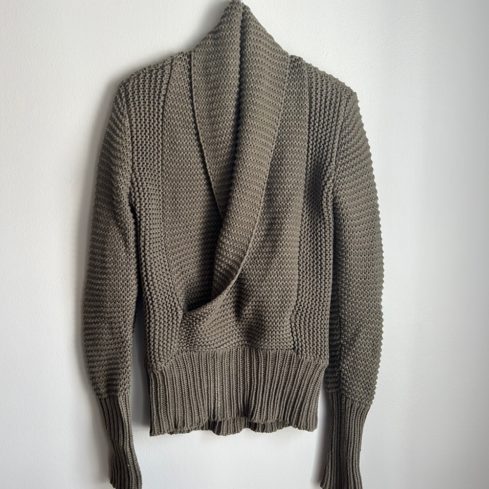 Cowl neck green American Eagle sweater